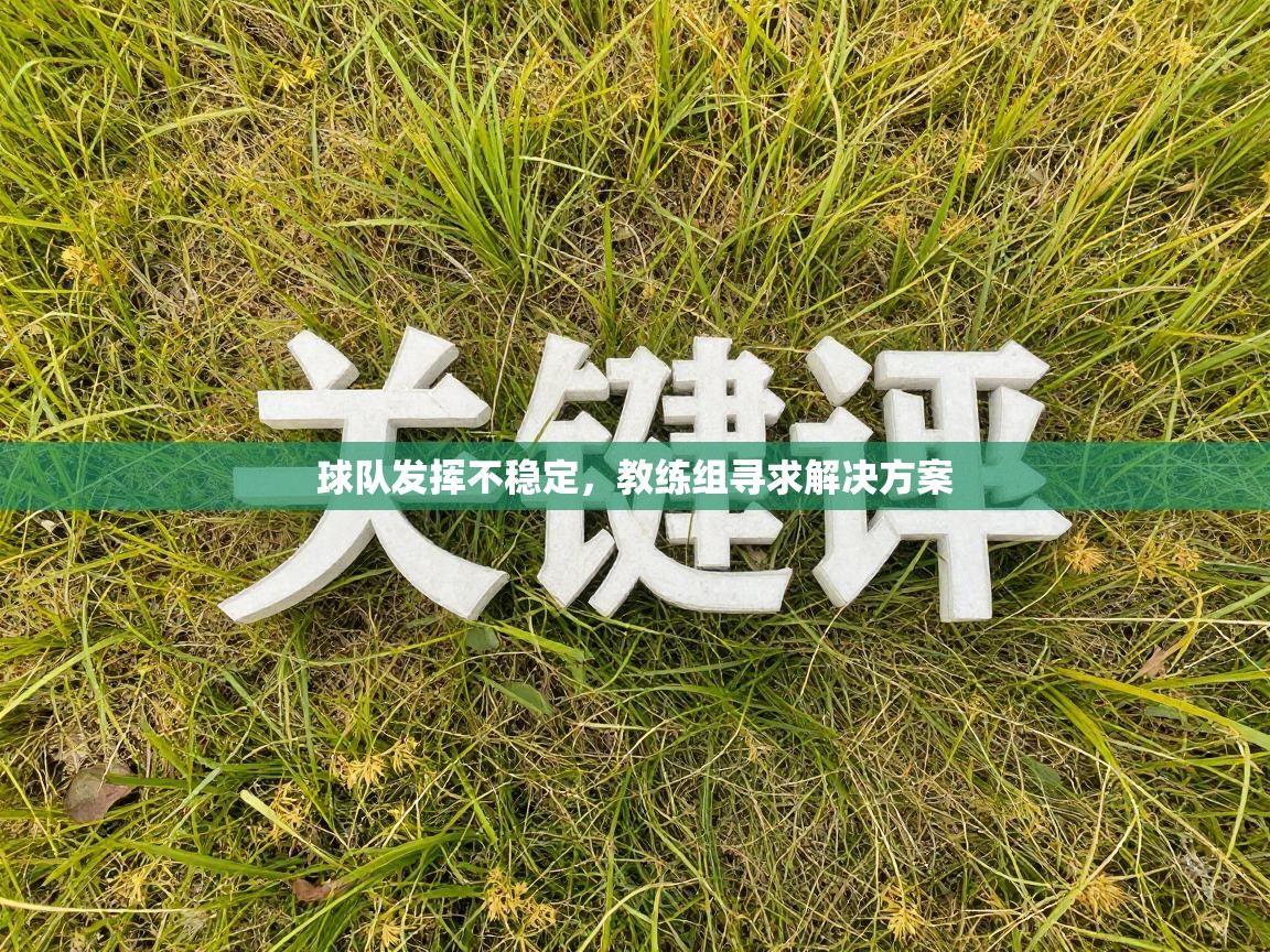 球队发挥不稳定，教练组寻求解决方案  第2张